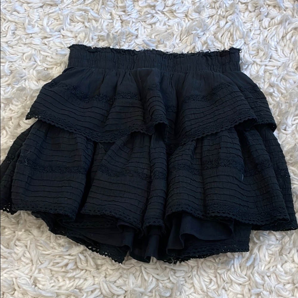 Aerie Black Ruffle Skirt!